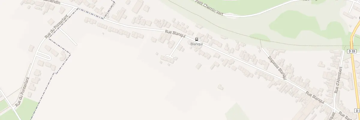 Plan du 83 Rue Blanqui à Méricourt