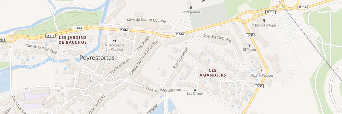 Plan du 2B Rue Cassanyes à Peyrestortes