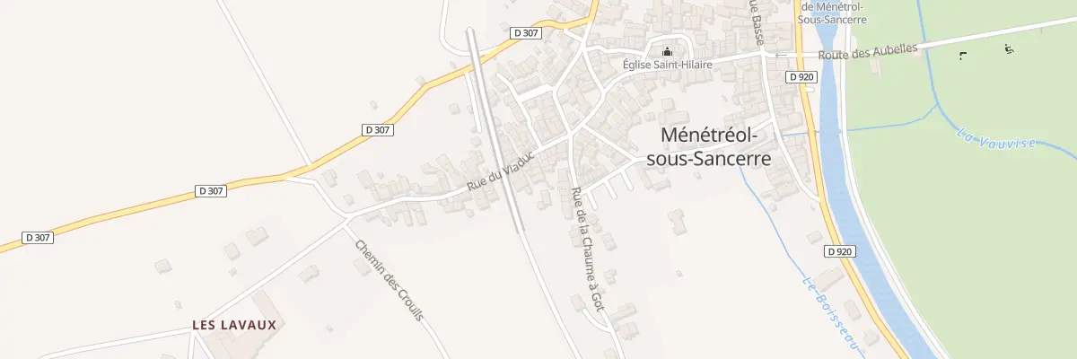 Plan du 9 Rue du Viaduc à Ménétréol-sous-Sancerre
