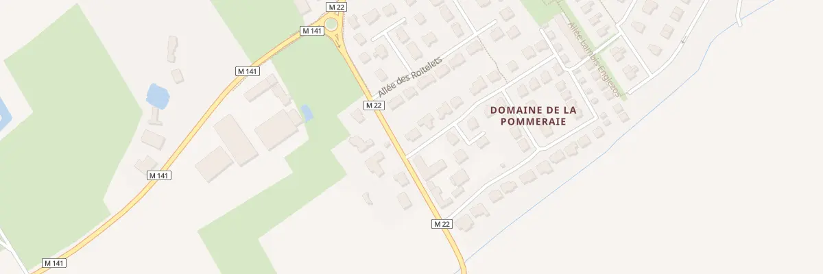 Plan du 2 Rue de la Faveille à Fromelles
