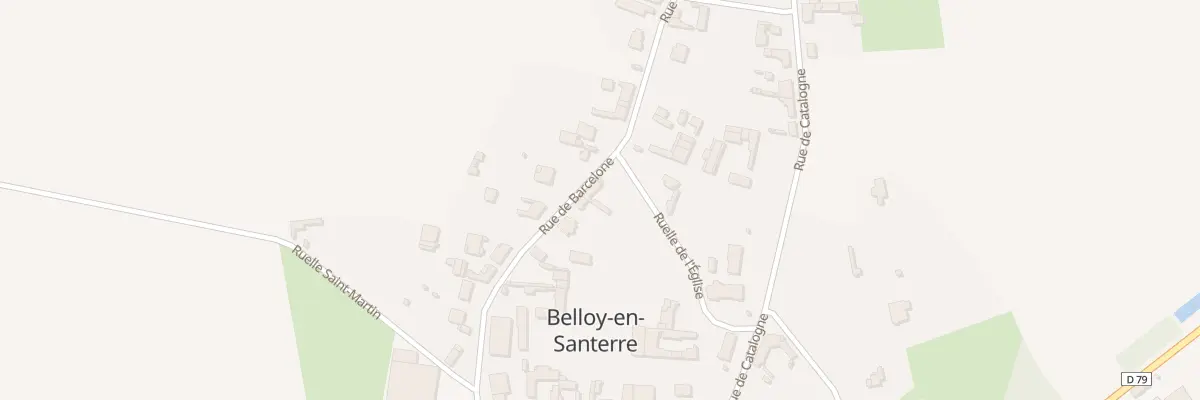 Plan du 14 Rue de Barcelone à Belloy-en-Santerre