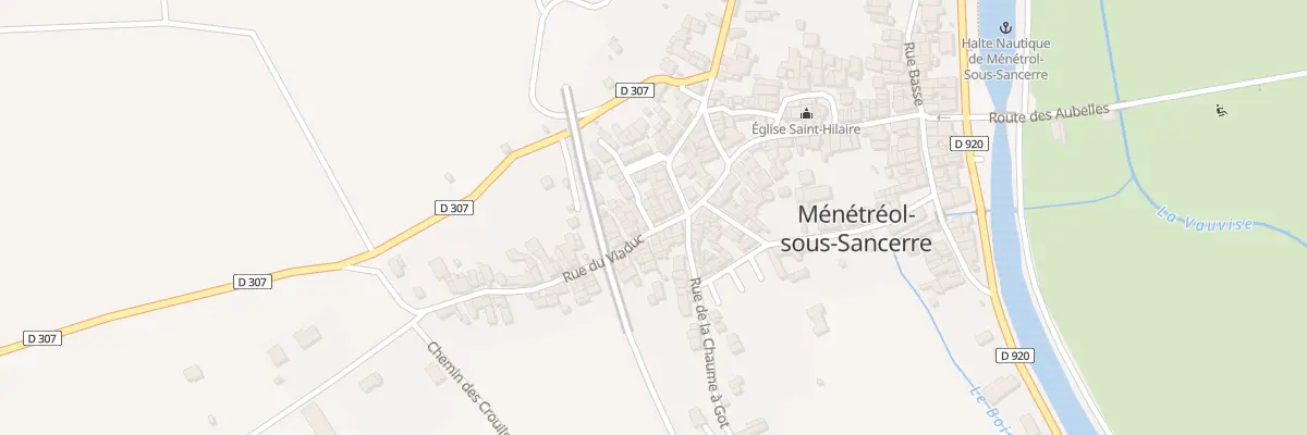 Plan du 8 Rue du Viaduc à Ménétréol-sous-Sancerre