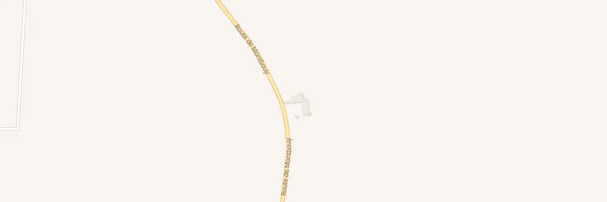 Plan du 1445 Rte de Montbouy à Gy-les-Nonains
