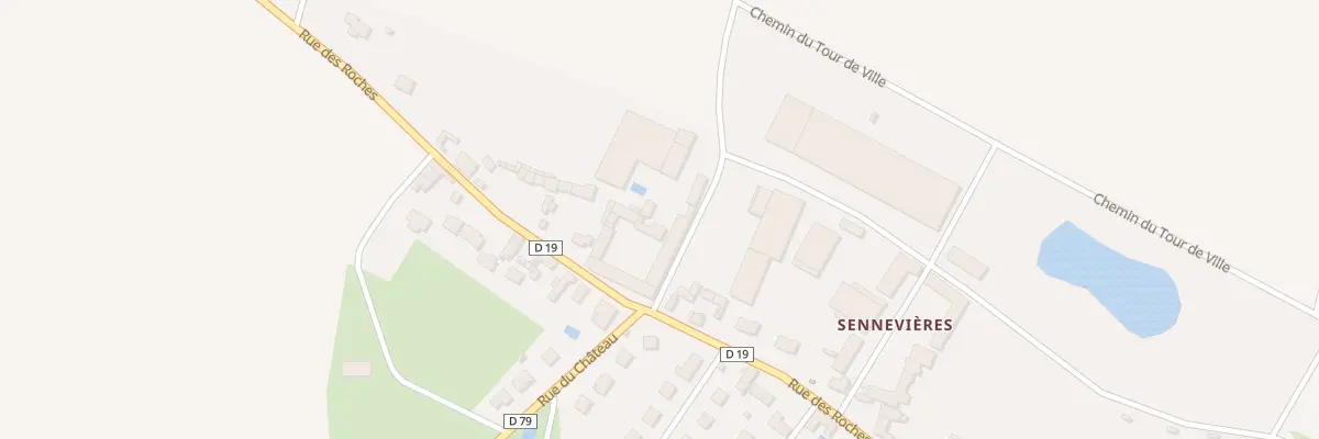 Plan du 21 Rue des Roches à Chèvreville
