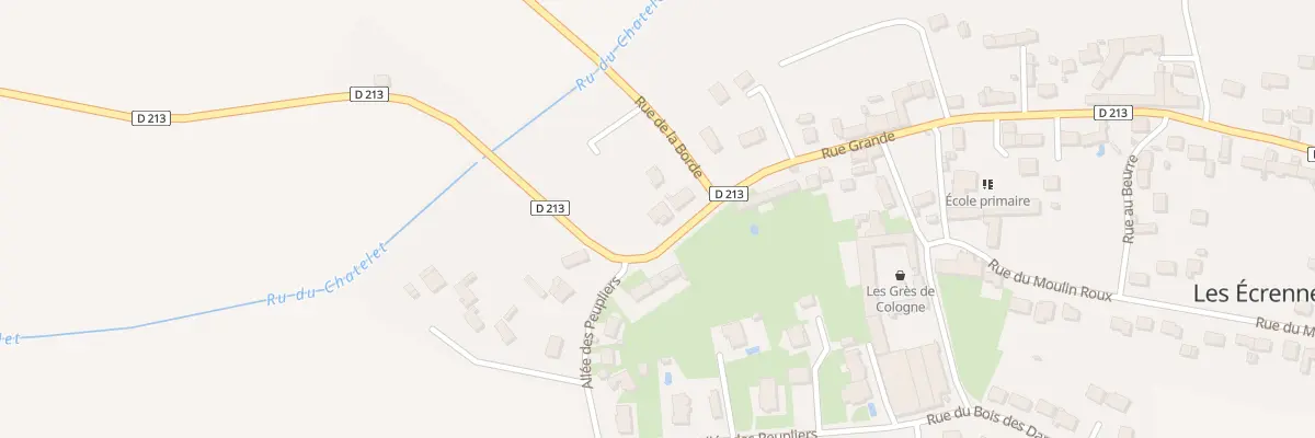 Plan du 3 Rue Grande aux Écrennes