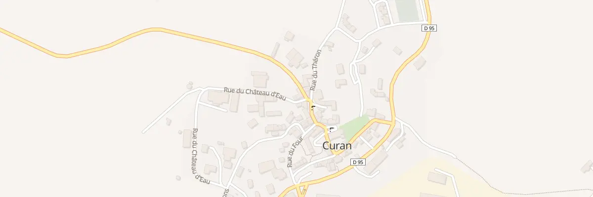 Plan du 5043 Curan à Curan