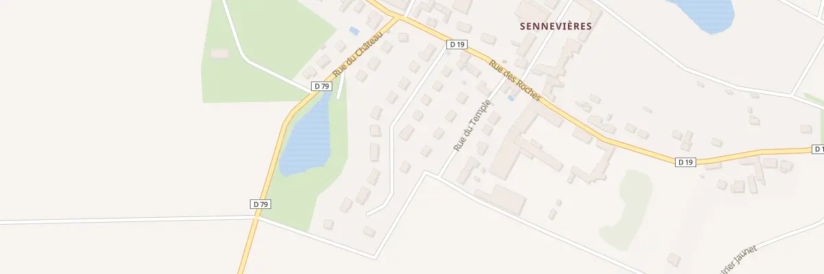 Plan du 9 Rue du Clos Roch à Chèvreville
