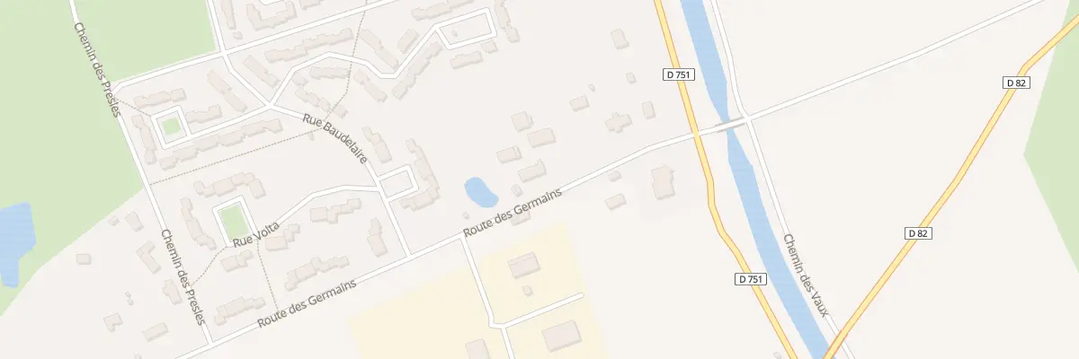 Plan du 3T Rte des Germains à Belleville-sur-Loire