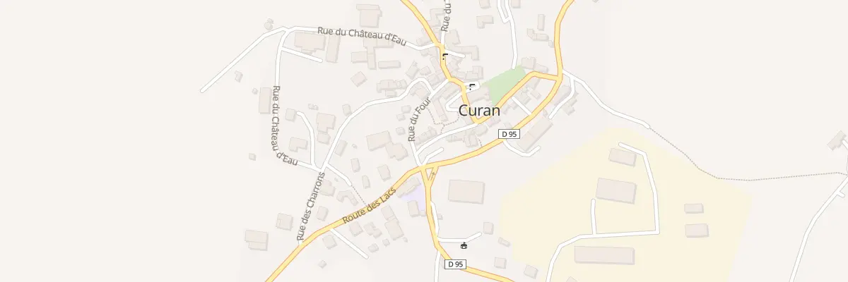 Plan du 68 Rue de la Mairie à Curan