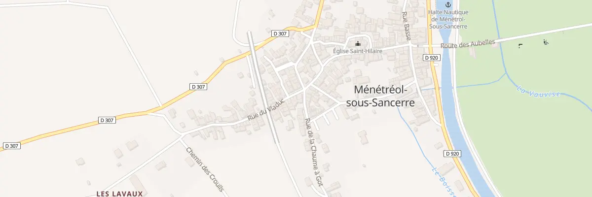 Plan du 1 Rue du Viaduc à Ménétréol-sous-Sancerre