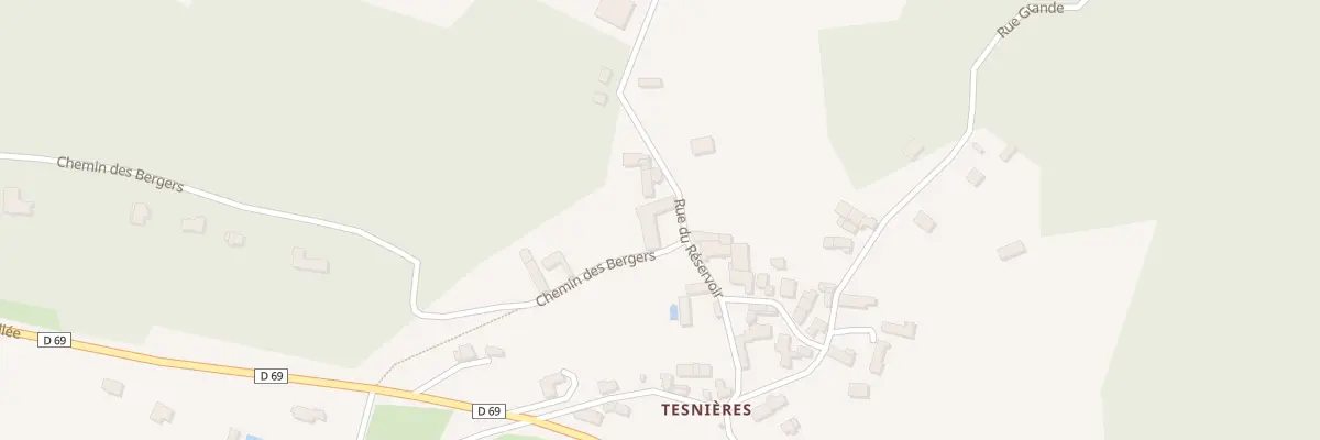 Plan du 4 Che des Bergers à Paley