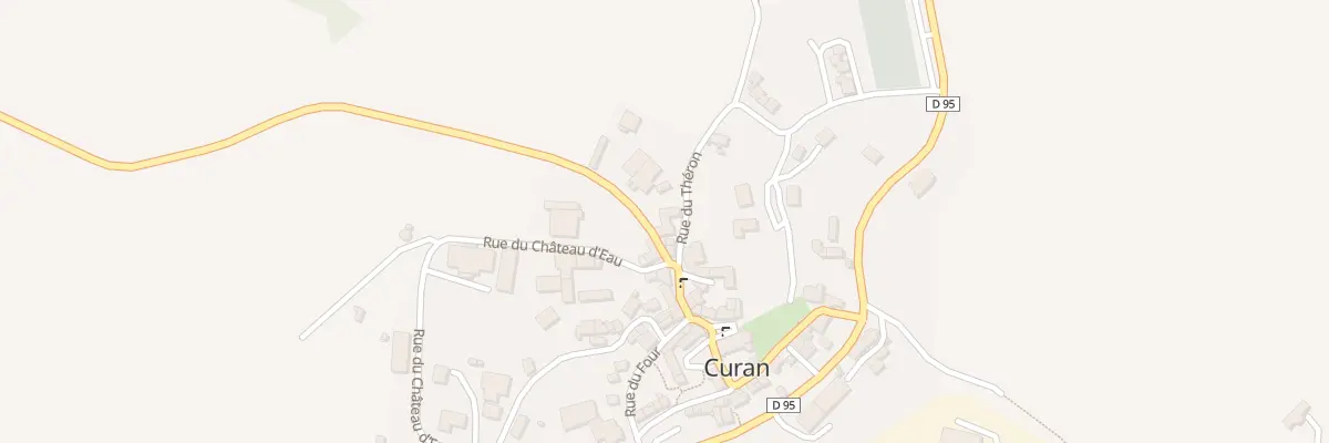 Plan du 5038 Curan à Curan