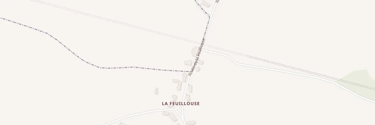Plan du 15 La Feuillouse à Tendron
