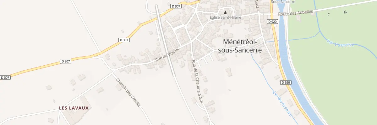 Plan du 8 Rue de la Chaume a Got à Ménétréol-sous-Sancerre