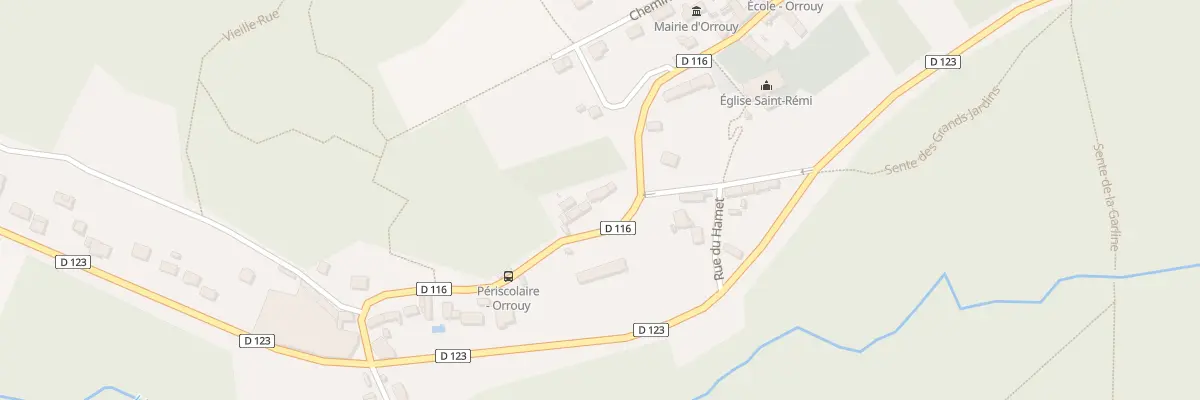 Plan du 51 Rue Montlaville à Orrouy