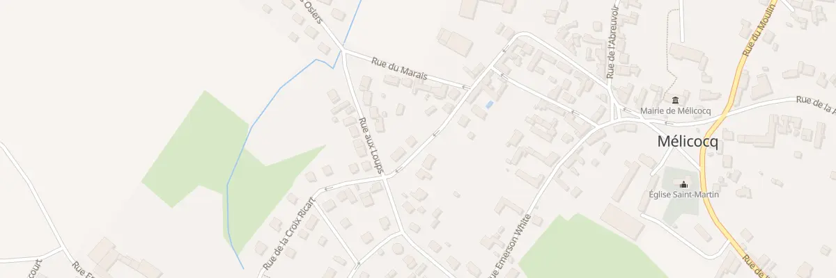Plan du 90 Rue de la Croix Ricart à Mélicocq