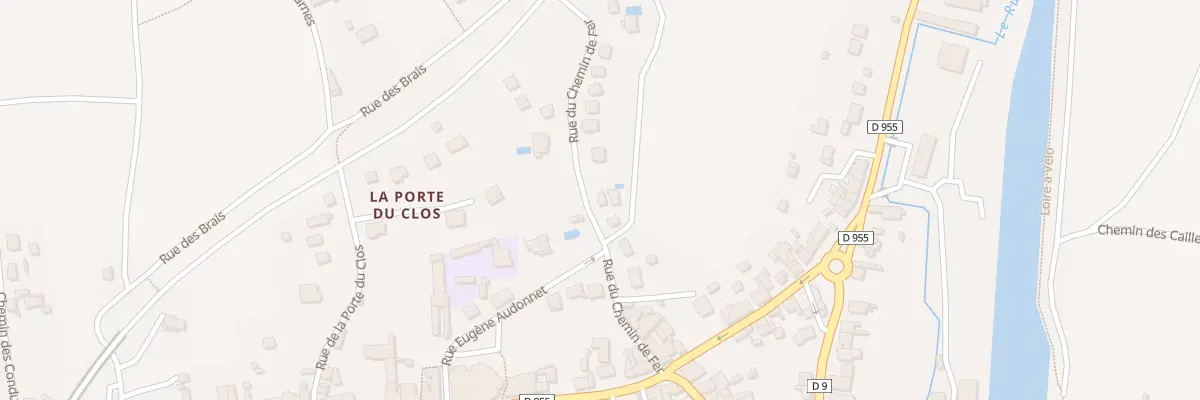 Plan du 18 Rue du Chemin de Fer à Saint-Satur