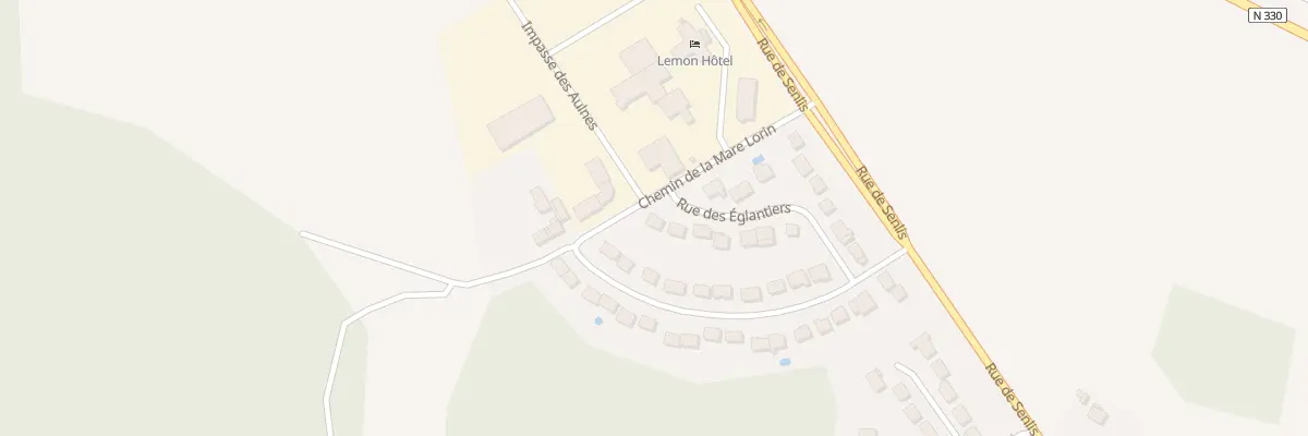 Plan du 13 Rue des Eglantiers à Penchard