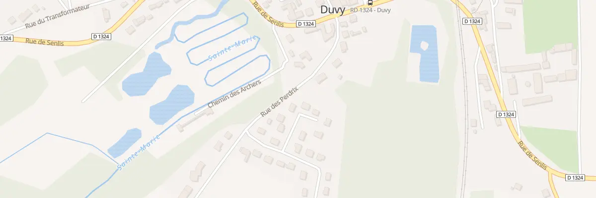 Plan du 8 Rue des Tourterelles à Duvy