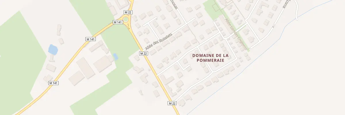 Plan du 6 Rue de la Faveille à Fromelles
