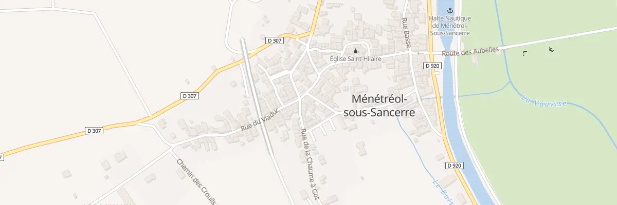 Plan du 13B Rue du Moulin à Ménétréol-sous-Sancerre