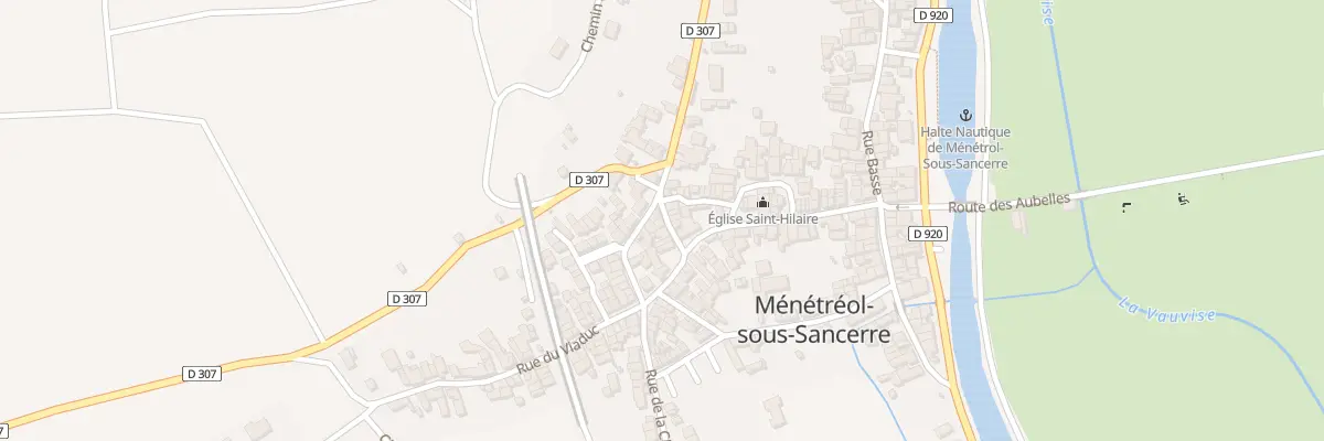 Plan du 2 Rue du Presbytere à Ménétréol-sous-Sancerre