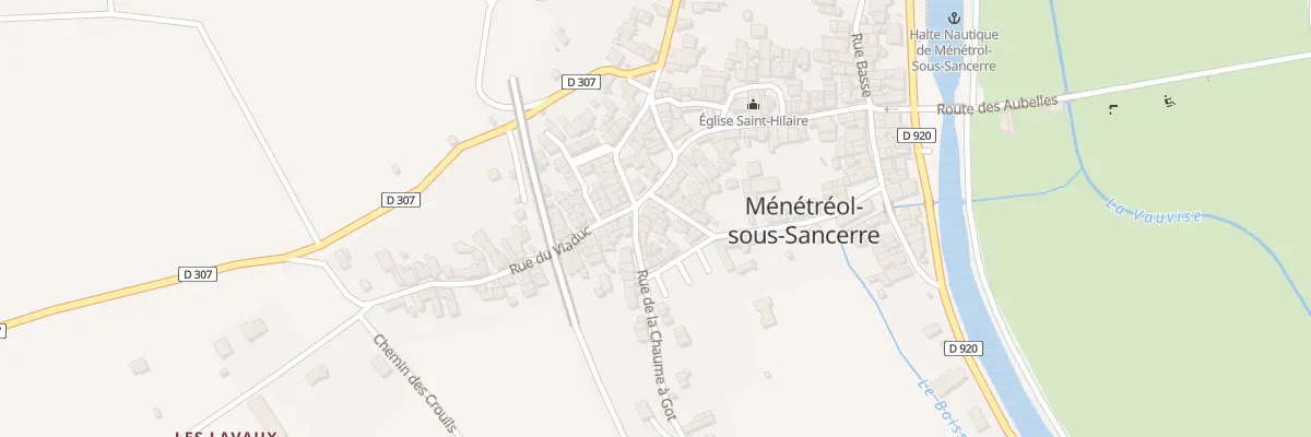 Plan du 1 Rue de la Chaume a Got à Ménétréol-sous-Sancerre