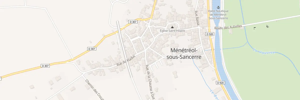 Plan du 13 Rue du Moulin à Ménétréol-sous-Sancerre