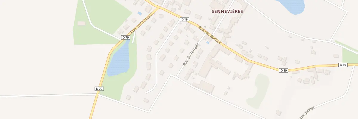 Plan du 6 Rue du Temple à Chèvreville
