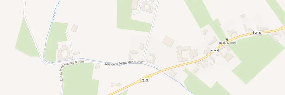 Plan du 90 Rue de la Ferme des Mottes à Marquillies