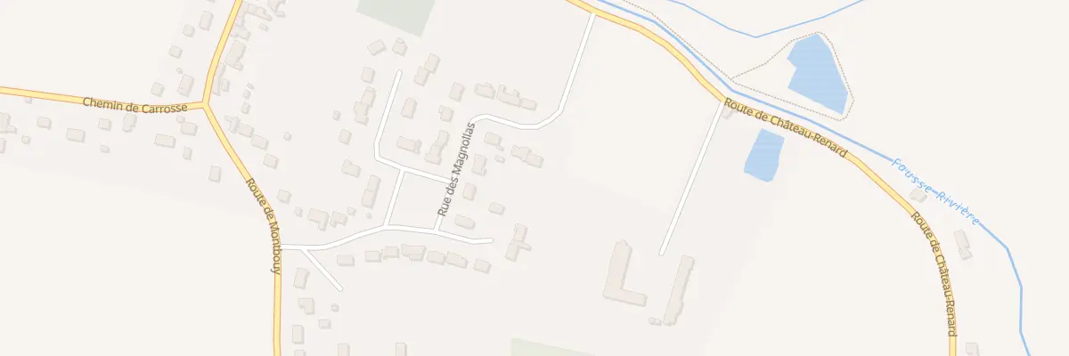 Plan du 119 Rue des Magnolias à Gy-les-Nonains