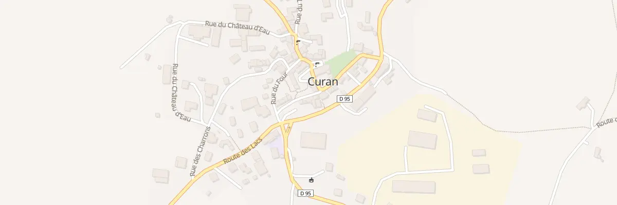 Plan du 17 Rue de la Mairie à Curan