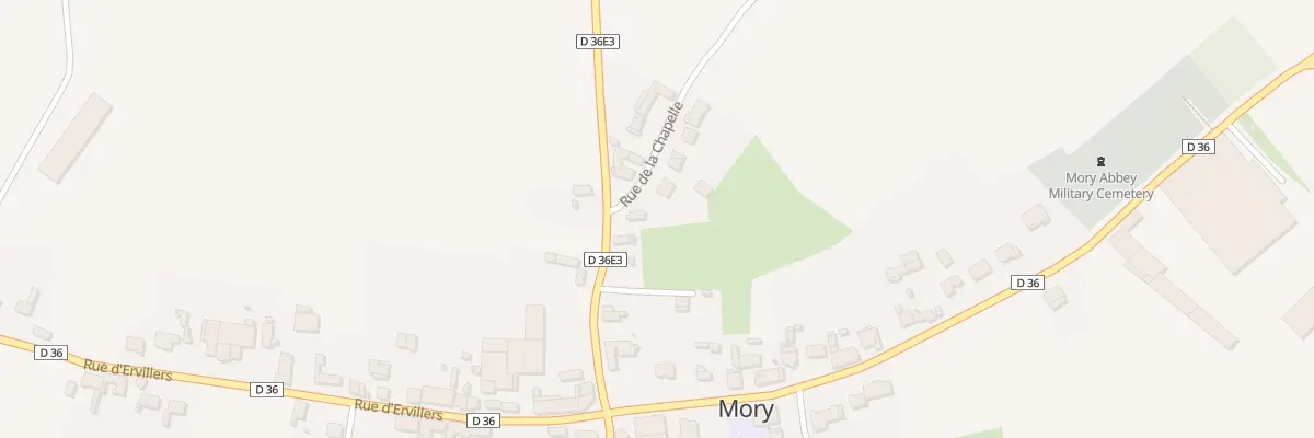 Plan du 7 Rue de Saint Leger à Mory