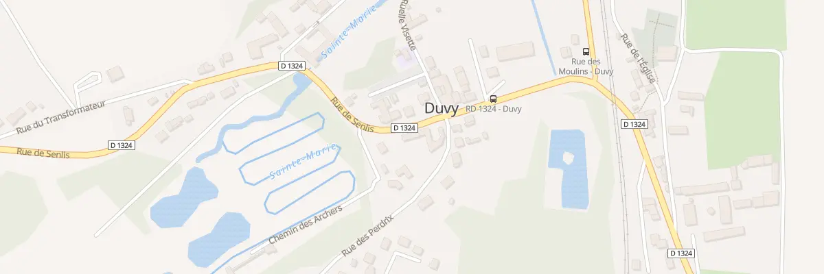Plan du 32 Rue de Senlis à Duvy