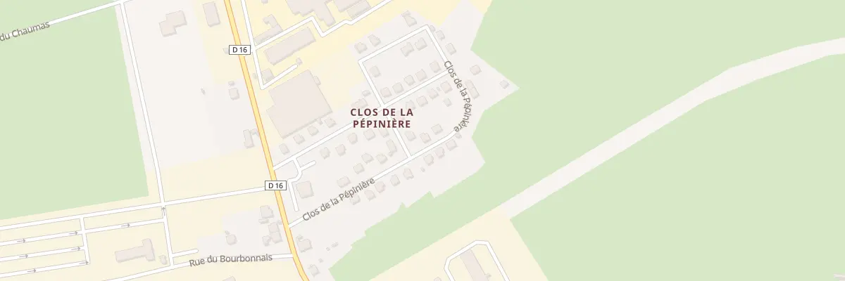 Plan du 40 Clos de la Pepiniere à Villefranche-d’Allier