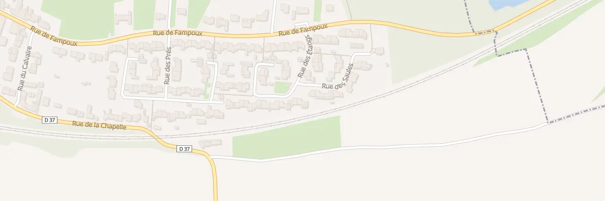 Plan du 2 Rue des Saules à Feuchy