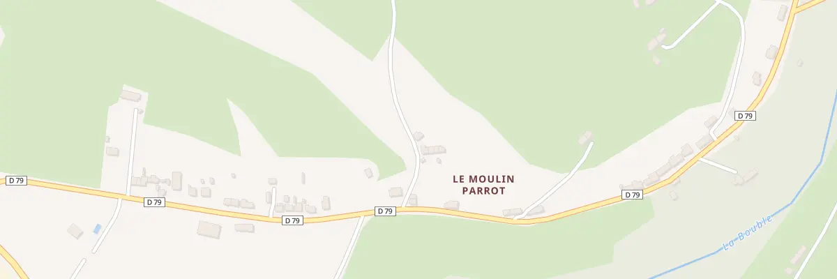 Plan du 9002 Le Moulin-Parrot à Saint-Éloy-les-Mines