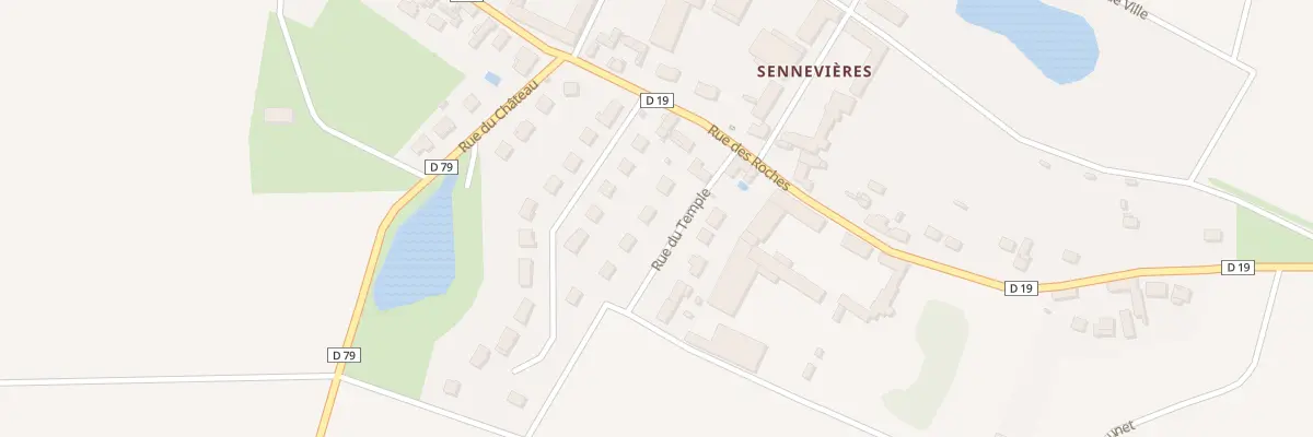 Plan du 4 Rue du Temple à Chèvreville
