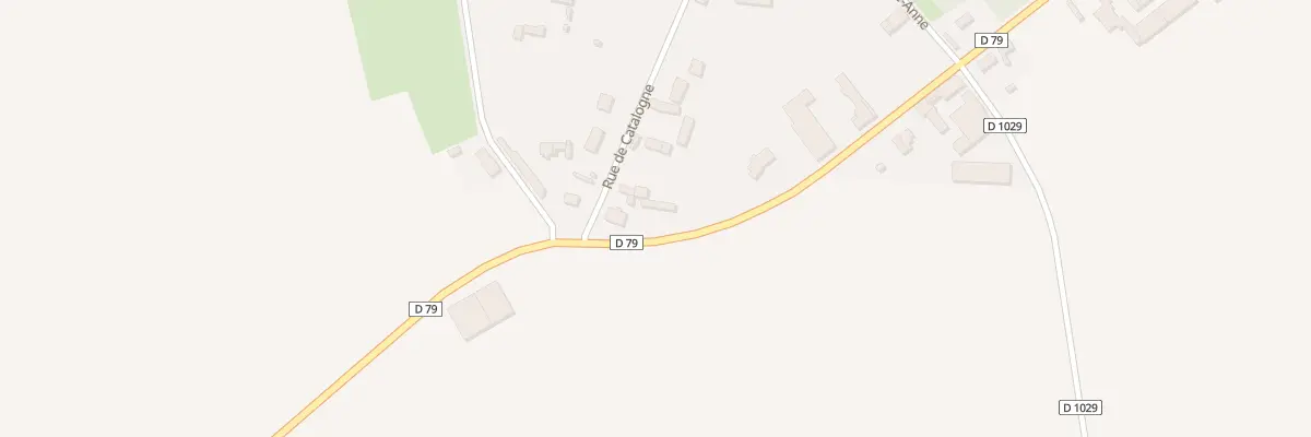 Plan du 1 Rue de Péronne à Belloy-en-Santerre