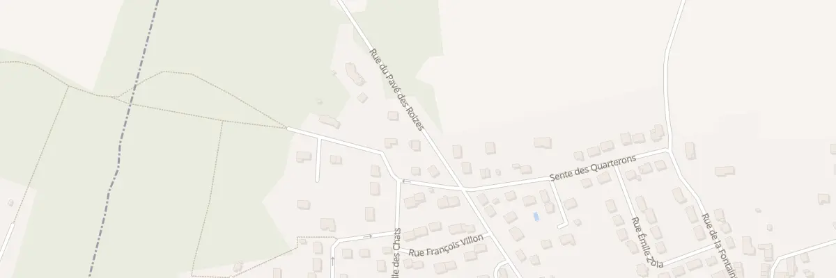 Plan du 29 Rue du Pave de Roises à Quincy-Voisins