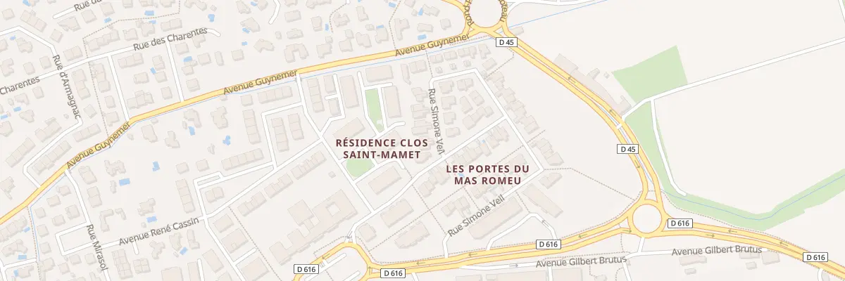 Plan du 70 Rue Simone Veil à Saint-Estève