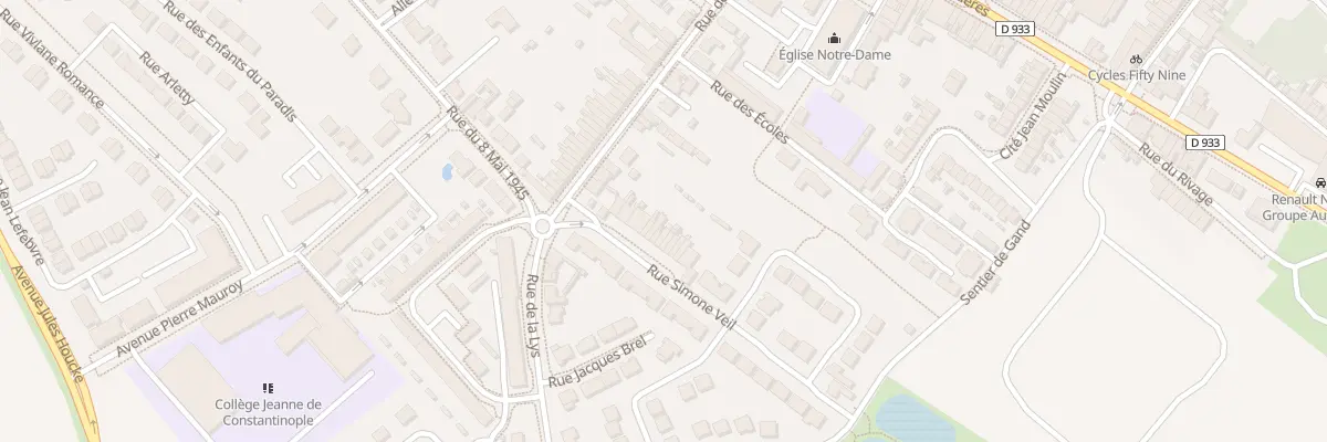 Plan du 57 Cite Lesage à Nieppe