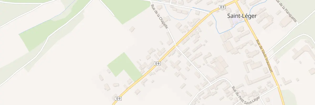 Plan du 16 Rue d’Ervillers à Saint-Léger