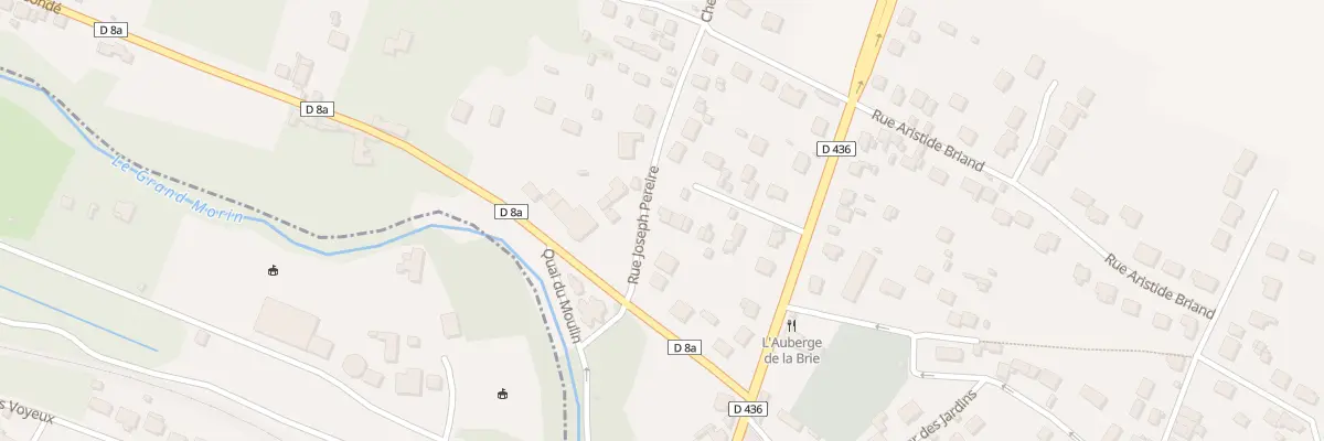 Plan du 6 Rue Joseph Pereire à Couilly-Pont-aux-Dames
