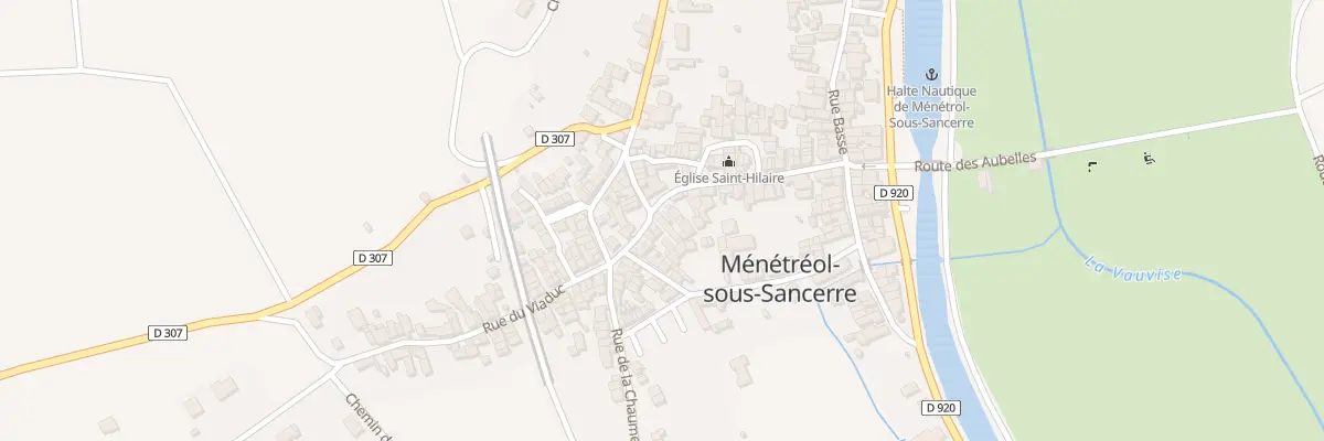 Plan du 33 Rue de l’Eglise à Ménétréol-sous-Sancerre