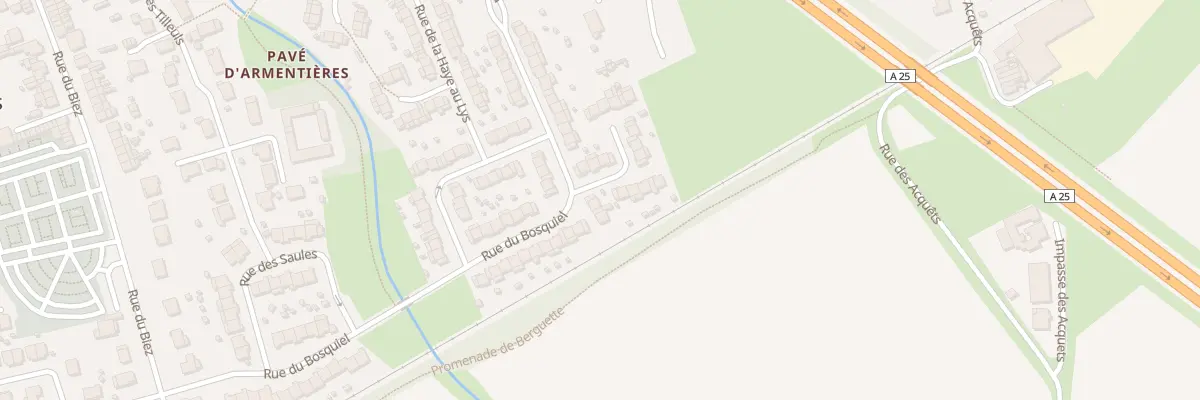 Plan du 29 Rue du Bosquiel à Erquinghem-Lys