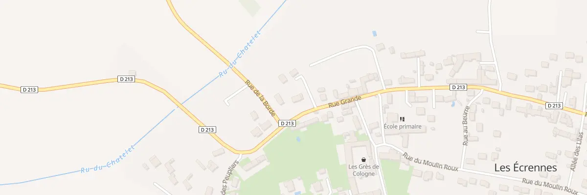 Plan du 5B Rue Grande aux Écrennes