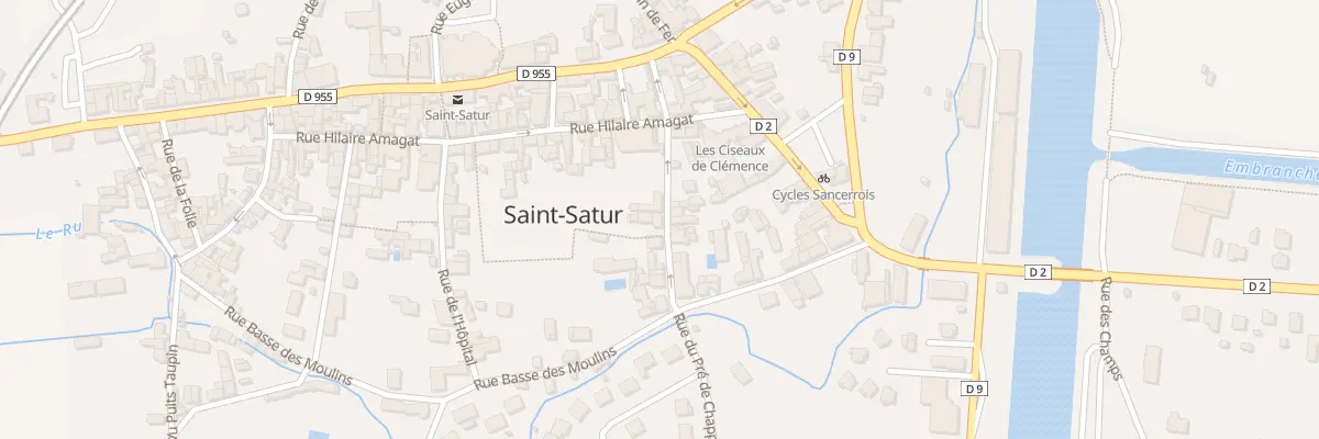 Plan du 13 Rue de Chappes à Saint-Satur