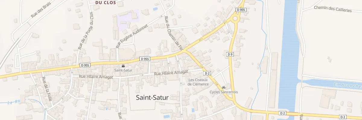 Plan du 24 Rue de Chappes à Saint-Satur