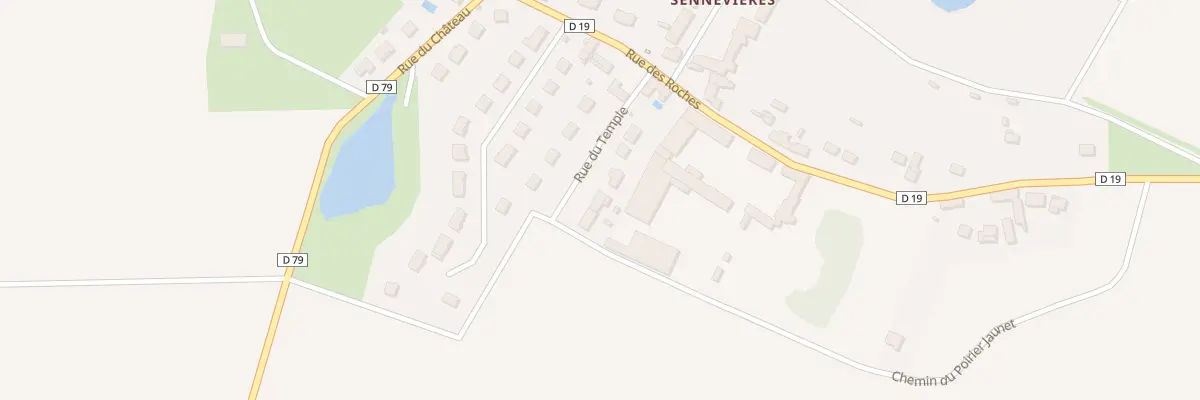 Plan du 7 Rue du Temple à Chèvreville